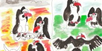 Vultures (Variations) - Ink, 2008