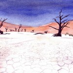 Death Valley - Watercolour, 2006