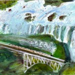 Victoria Falls - Watercolour, 2006